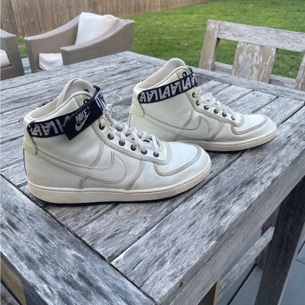 Nike Vandal High Womens Size 10 White Athletic Casual Shoes Sneakers AH6826-100